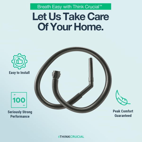 Think Crucial Replacement - Vacuum Cleaner Hose Part Compatible With Eureka Mighty Mite Hose - 13 x 10.5 x 3 - Vacuum Tube Hose Fits Models 3670 3672 3673 3674 3676 3682 Series, Part 60289-1 (1 Pack)