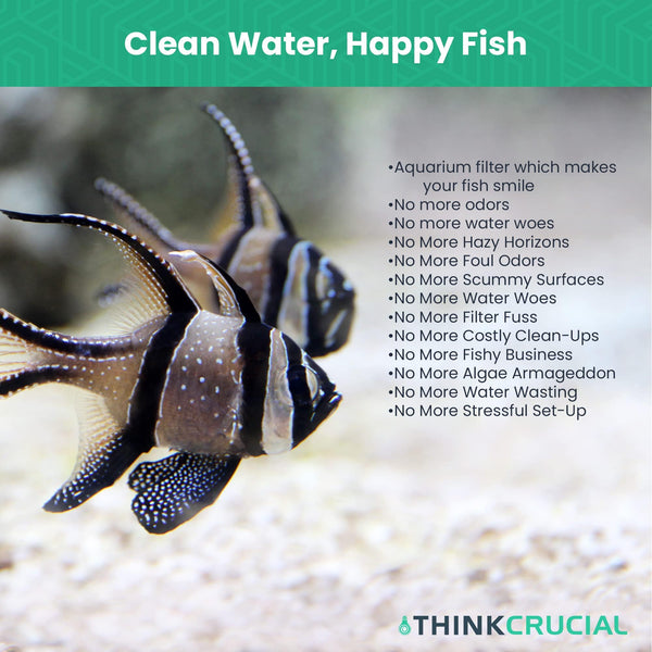 Think Crucial Replacement Micron Cartridge Filter compatible with Marineland PA0140 (1 pack)