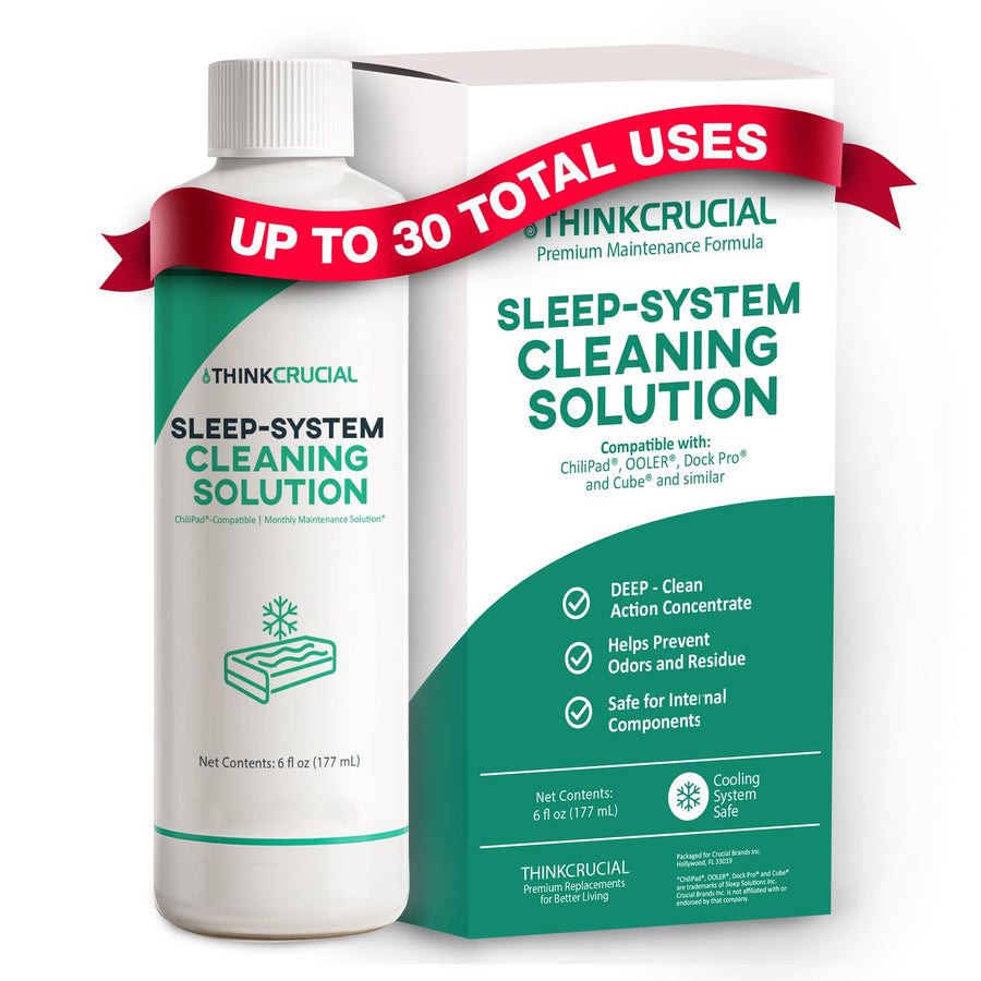 Think Crucial system cleaner for the Sleepme Chilipad · OOLER · Cube