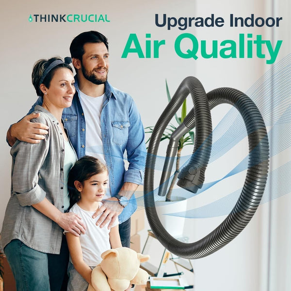 Think Crucial Replacement - Vacuum Cleaner Hose Part Compatible With Eureka Mighty Mite Hose - 13 x 10.5 x 3 - Vacuum Tube Hose Fits Models 3670 3672 3673 3674 3676 3682 Series, Part 60289-1 (1 Pack)