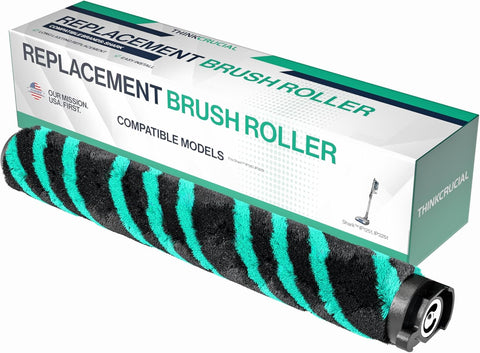 Think Crucial Replacement Soft Brushroll Compatible with Shark DuoClean PowerDetect Cordless Stick Vacuum, Part No. 550CH1000 Models IP1251, IP3251-1 Pack