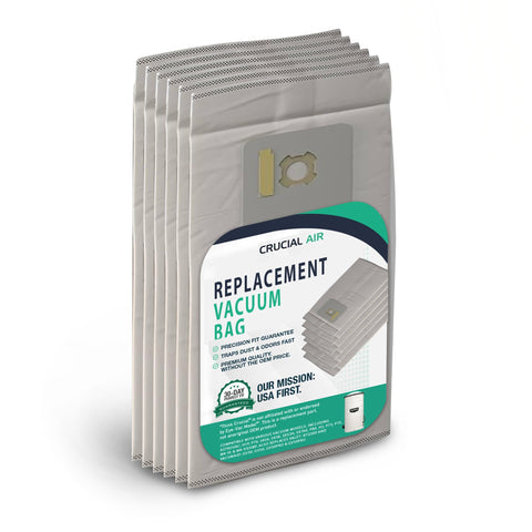 6 Valet & VacuMaid Vacuum Bags Compatible with AstroVac, Part # HPB2HPK & HPB2H, Fits Models: H1P, P70, SR36, SR38, SR52H, ATQ300, GV30, GV50, GV30PRO & GV50PRO - by Think Crucial (6 Pack)