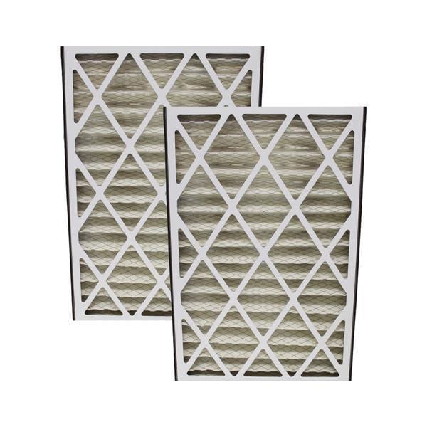 Replacement Air Filters Pleated Furnace Filter Parts Compatible With Trion Air Bear Part # 255649-101, Merv 8, 16 in x 25 in x 3 in