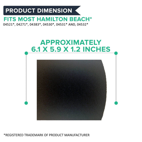Hamilton beach true store air carbon filter