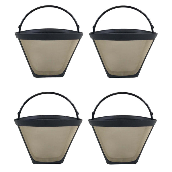  Reusable Coffee Filter No.4 Cone Coffee Maker Filters