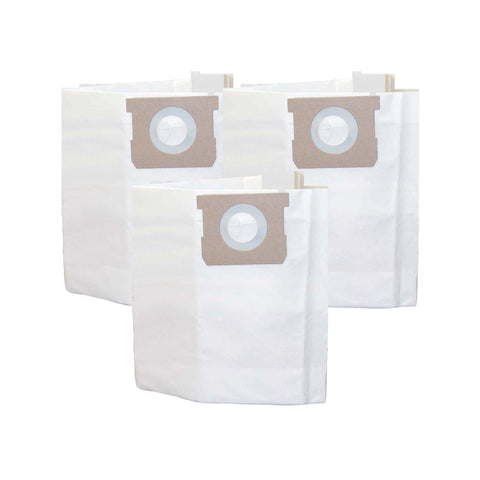 Replacement Bags, Fits Vacmaster 5-6 Gallon Wet & Dry Vacs, Compatible with Part VDBS