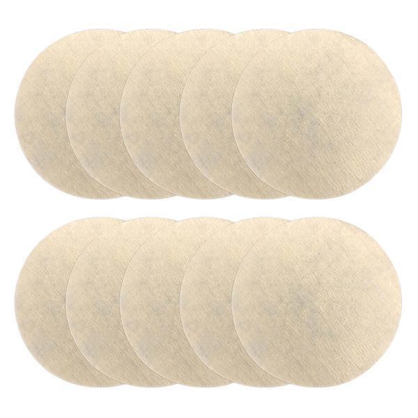 Think Crucial Unbleached Paper Coffee Filter compatible with Aerobie Aeropress Coffee & Espresso Makers