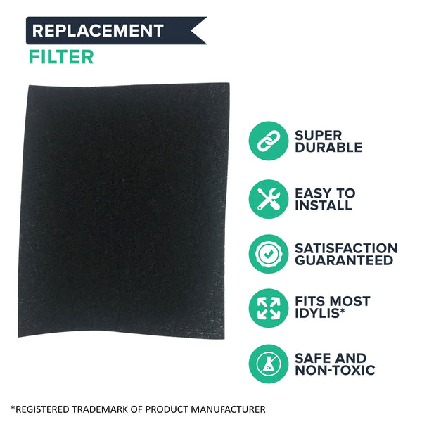 Replacement A Air Purifier Carbon Filter, Fits Idylis, Compatible with Part 302656