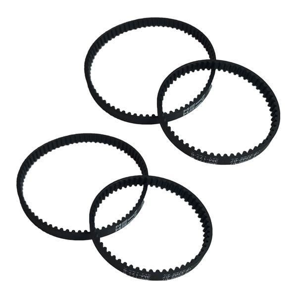 Think Crucial Replacement Belt Parts - Vacuum Belts Compatible with Bissell ProHeat 2X Models 9200 9300 9400 Series - Pair with Part 203-6688 and 203-6804 - Bulk Pack Sizes