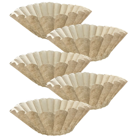 500PK Compatible Replacement Unbleached Paper Coffee Filters Bunn 12 Cup Commercial Coffee Brewers, Compatible with M5002 & 20115.0000