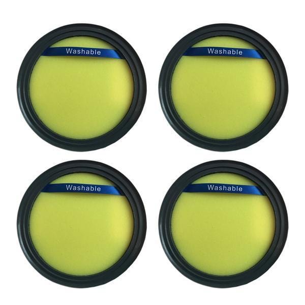 Crucial Vacuum Dust Cup Replacements Part # DCF-25, DCF25 - Compatible With Eureka HEPA Style Filters - Models ASM1105A, ASM1115A, AS3001A, AS3030A, AS3012A, AS3401A, AS1104A, AS3104A