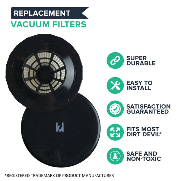 thumbnail interactive-video image 1 of Dirt Devil Type F1 HEPA Vacuum Filter – Genuine 3JC0280000 – Replacement For Select Models 1 of 3