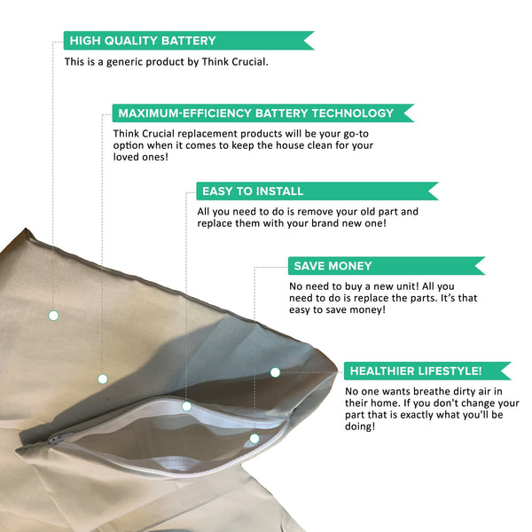 Dust Collector Bag Fits Cable, Craftsman, Delta, DeWalt, Kobolt, Makita, Ridgid, Ryobi, Porter & Skilsaw 10