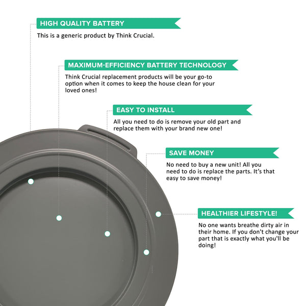 Air Purifier Filter Fits Winix N, Models NK100, NK105 & QS, Compare to Part # 112180