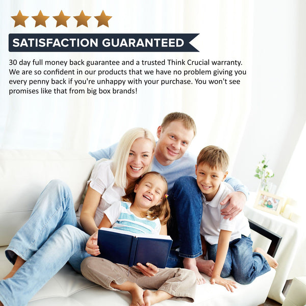 Think Crucial Replacement HEPA Style Post-Filter, Compatible with Gray Version 2.1 Designed to Fit Molekule (TM) Air Cleaner Purifier Machine, Bulk Post Filters