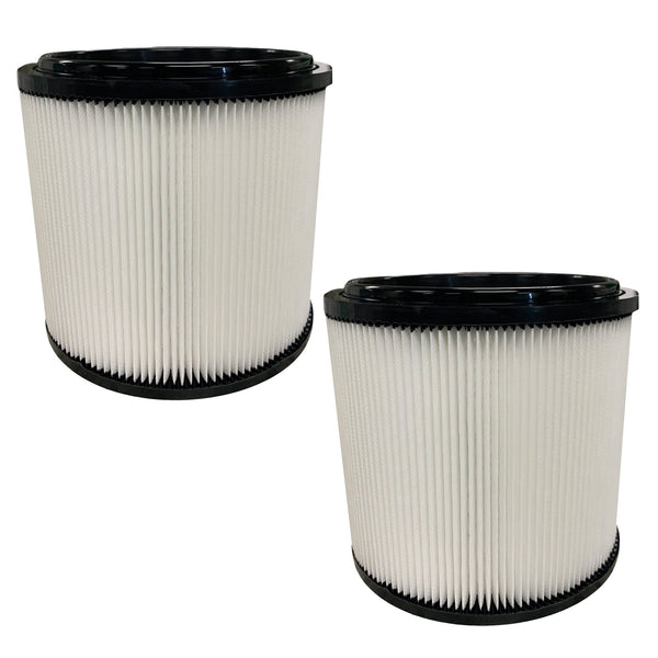 Wet / Dry Vacuum Filter Fits Vacmaster VCFH, Fits 5 - 20 Gallon Wet/Dry Vacs, Retainer Lid Not Included