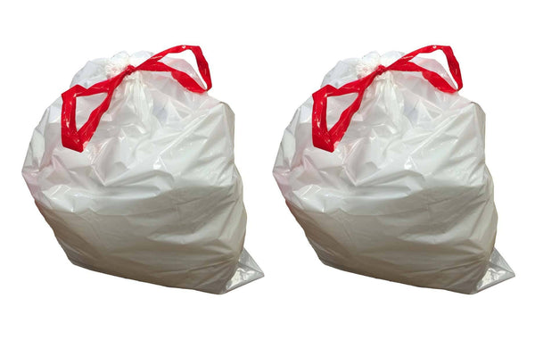 40pk Replacement Durable Garbage Bags, Fits Simplehuman¨ Ôsize ''C''Ô,  10-12L / 2.6-3.2 Gallon