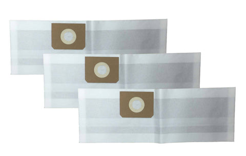 Replacement Bags, Fits Vacmaster VF408 Wet & Dry Vacs, 4-Gal Cap, Compatible with Part VFDB