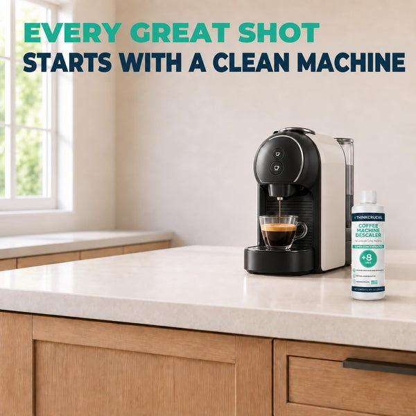 Think Crucial coffee machine descaler for Lavazza A Modo Mio