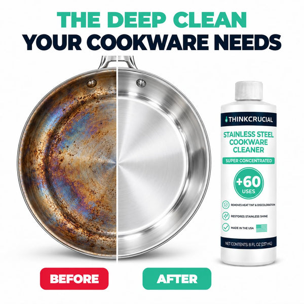 Think Crucial Stainless Steel Cookware Cleaner
