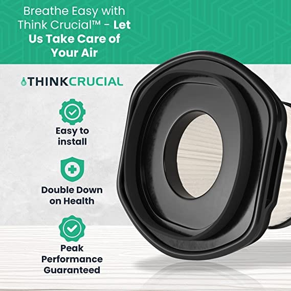 Think Crucial Replacement Filter Compatible with Shark Wandvac Pet WS632 (1 pack)