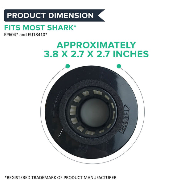 Replacement cartridge filters for Shark EP604