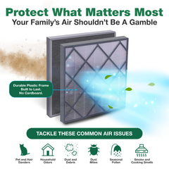 Replacement particle & carbon filters compatible with Shark Air Purifier 4