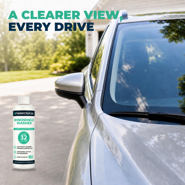 Think Crucial windshield washer fluid super concentrate