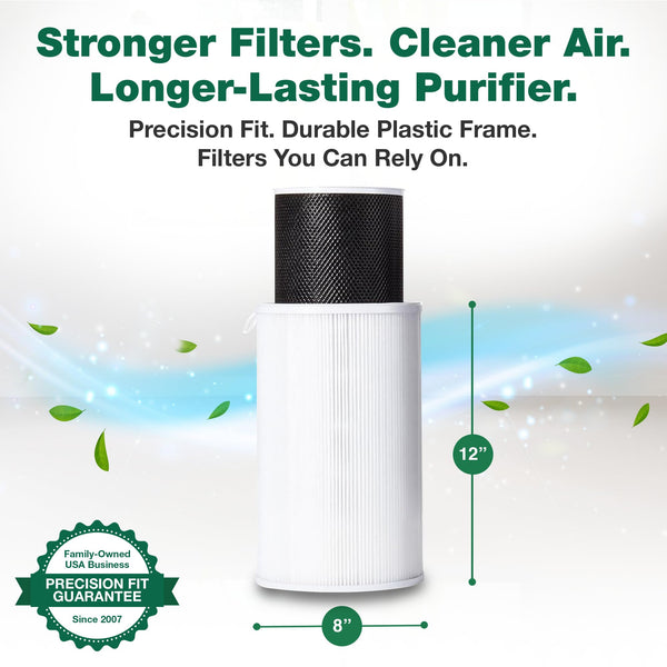 Air Purifier Filter Replacement – Compatible with Air Doctor AD1000 – Includes Efficient Air Filter, 1 Carbon Gas Trap Filter, and 1 Pre-Filter for Home and Office - Third party-product