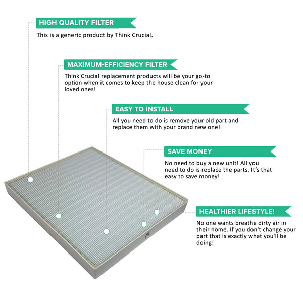 Replacement filter for Whirlpool AP450 and AP510