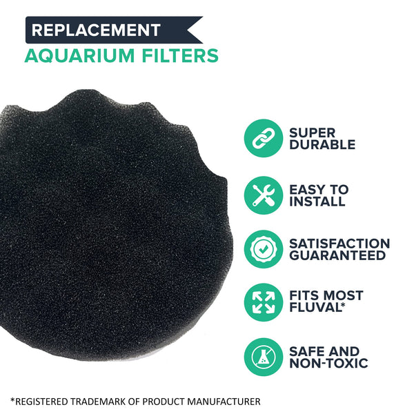 Replacement bio-foam filters for Fluval FX4, FX5 and FX6