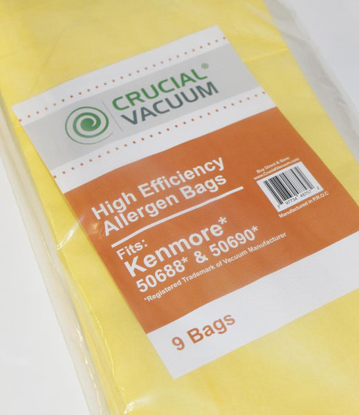 9 Replacement Bags Compatible with Kenmore Sears & Upright Part # 20-5068, 20-50681, 20-50688, 20-50690,  — image 4