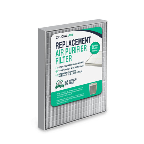 1 HEPA Kenmore Air Purifier Filter, Fits Kenmore models 83200, 83202 (Progressive 335), 83230, 83354, 83355 & 295 Series,Compatible with Part # 83375 & 83376, Designed & Engineered by Think Crucial