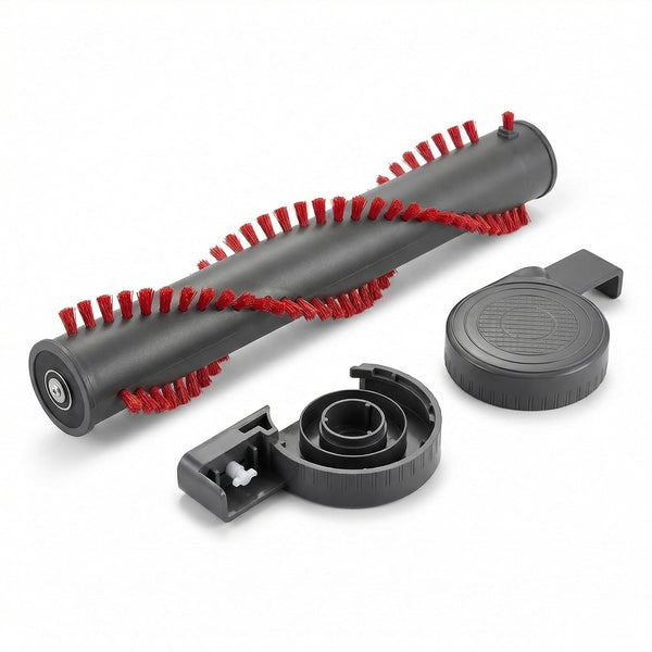 Replacement 1 Vacuum Roller and 2 Right-Side Caps – Compatible with Dyson™ Part # 917391-01, 914123-01 – 