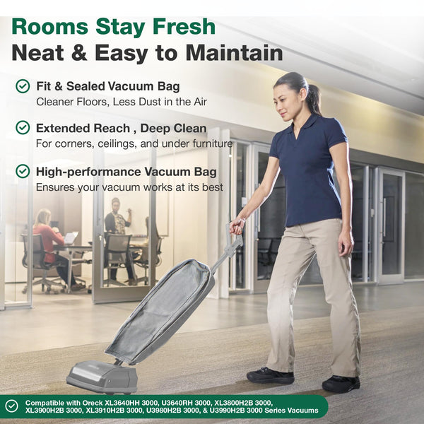 1 Reusable Outer Vacuum Bag Compatible with Oreck XL, Fits XL Vacuums XL3640HH 3000, U3640RH 3000, XL3800 — image 5