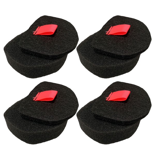 Think Crucial Replacement Foam & Felt Filters Fit Shark UltraCyclone Pet Pro Plus CH951 Handheld Vacuum, 