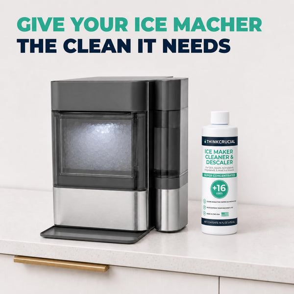 Think Crucial Ice Maker Cleaner for GE Opal, Frigidaire - 16 Uses - 16 oz — image 7