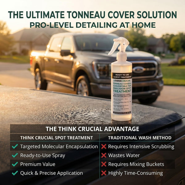 Think Crucial Bird Drop Sap Tar Remover for Tonneau Covers & Convertible Tops, 16 Treatments, 8oz — image 5