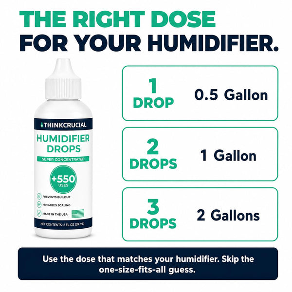 Think Crucial Humidifier Drops, 2oz