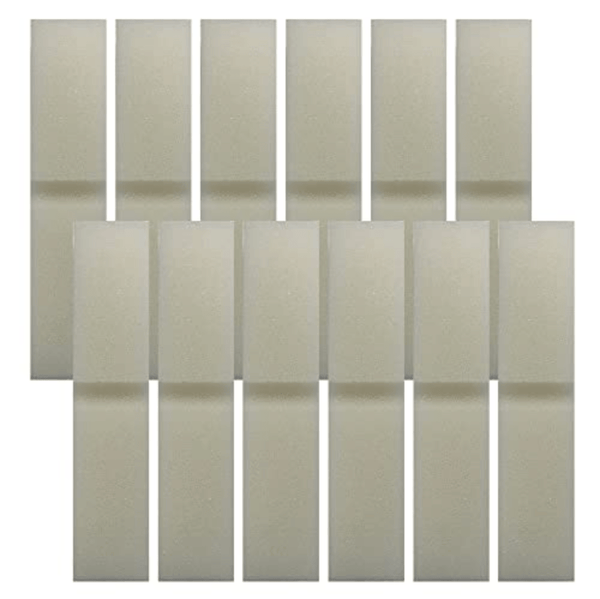 Think Crucial Replacement Aquarium Foam Block Filters - Compatible with Fluval FX4, FX5 & FX6