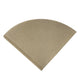 Replacement Unbleached Natural Brown Paper Coffee Filters, Fits Hario V60 Coffee Makers, Compatible with Part VCF-02100M