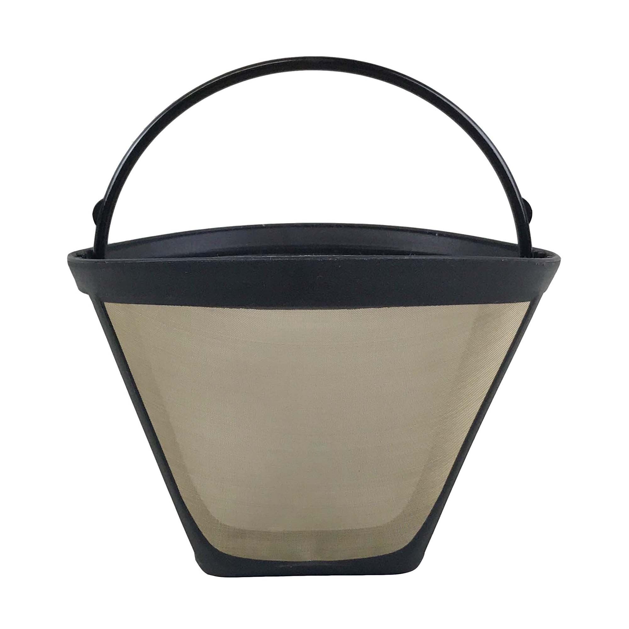 Repl. Clever Gold Tone Filter For Coffee Drippers, Washable & Reusable