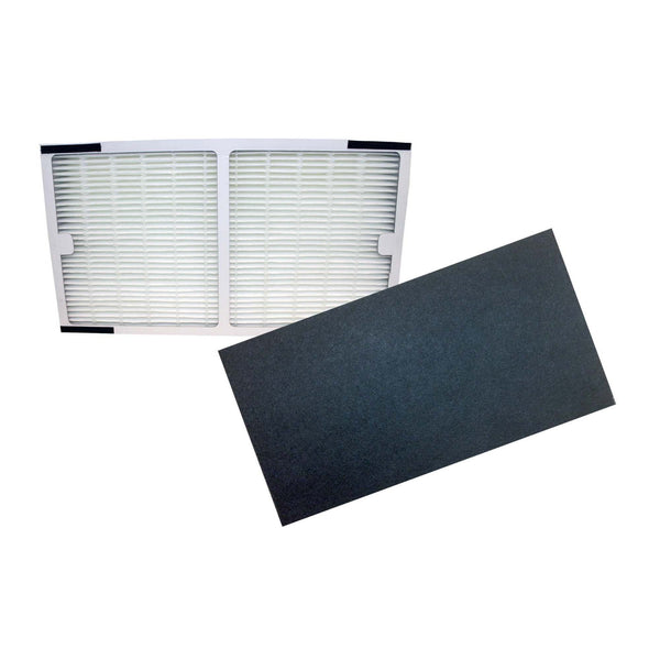 Crucial Air Replacements Compatible with Idylis HEPA Style C Air Purifier Filter & Carbon Filter, Model # IAF-H-100C (2 Pack)