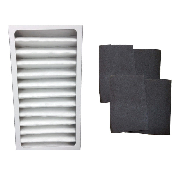 Replacement Air Purifier Filter and Carbon Filters Compatible with Hunter® Brand Filter Part # 30901, 30903, 30907, 30958, 30959, 30963, Models 30710, 30711, 30730