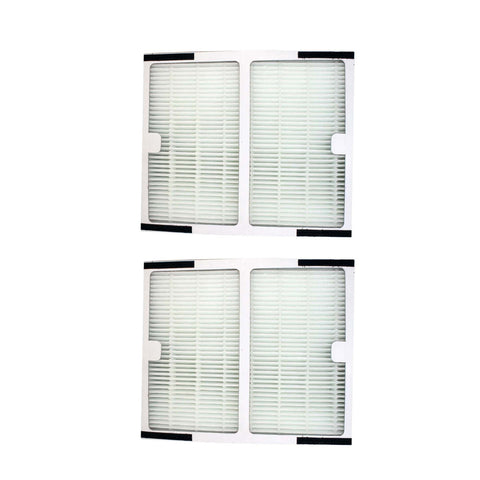 Crucial Air Filter Replacement Parts Compatible With Idlyis Part # IAP-10-125 and IAP-10-150 - Fits Idylis HEPA Style B Air Purifier Filter IAF-H-100B - Dust Mites With Vac Filters (2 Pack)