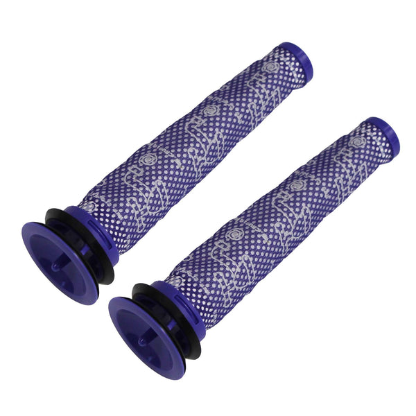 2 Replacement Washable & Reusable Pre Filter, Fits Dyson V6, Compatible with Part 965661-01
