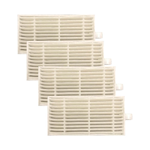 4 Replacements for iLife Filters, Compatible With V3s, V3s Pro, V5, V5s & V5s Pro Robot Vacuum