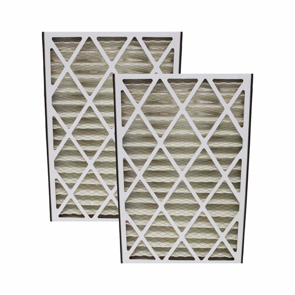 2pk Replacement 16x25x3 MERV-8 HVAC Furnace Filters, Fit Lennox BMAC-12C, Compatible with Part X0581