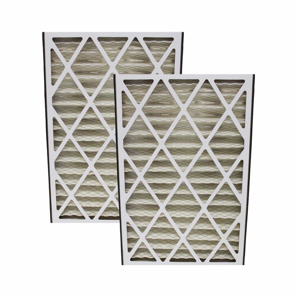 2pk Replacement 16x25x3 MERV-8 HVAC Furnace Filters, Fit Lennox BMAC-12C, Compatible with Part X0581