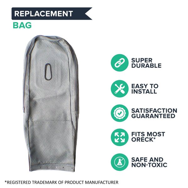 Replacement Outer Vacuum Bag, Fits Oreck XL, Washable & Reusable